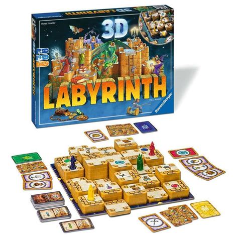 Ravensburger 3D Labyrinth Family Board Game .